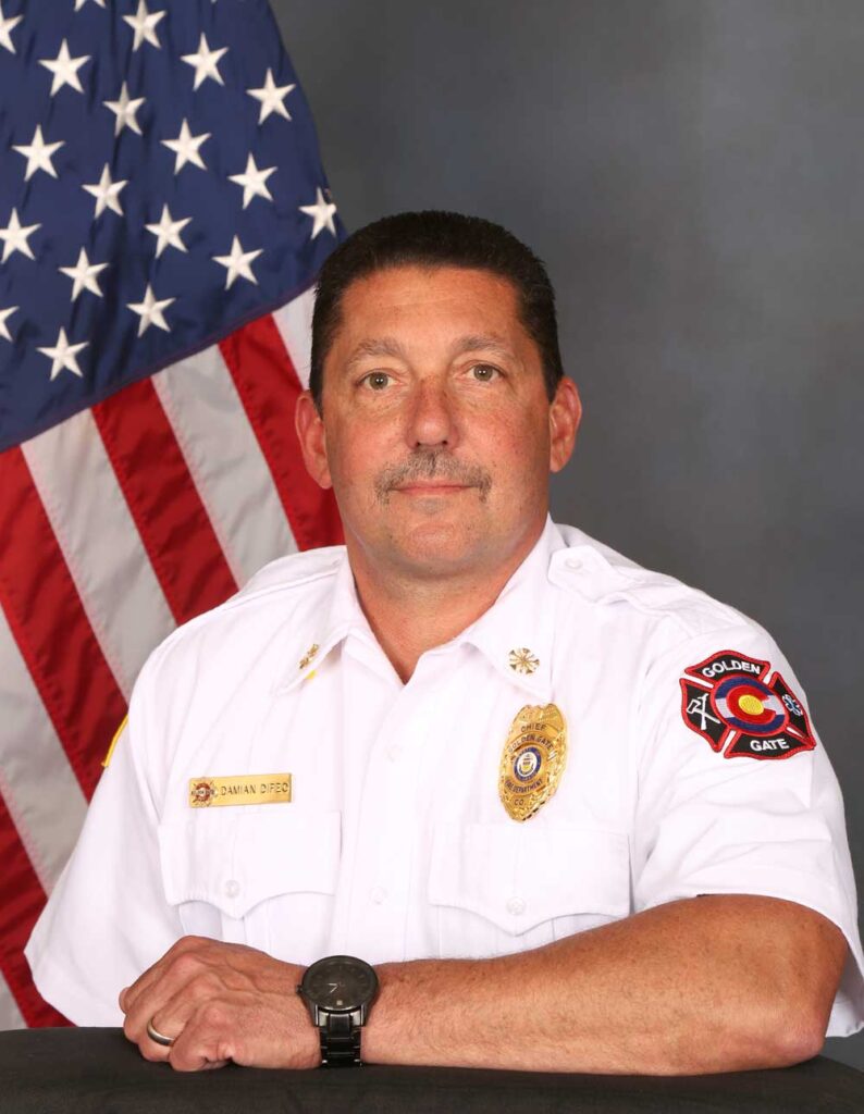 Golden Gate Fire Chief Damian DiFeo